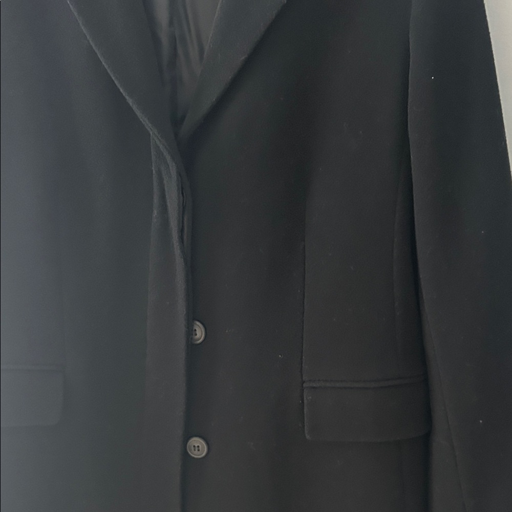 Source Unknown Black Pea Coat - Picture 3 of 7